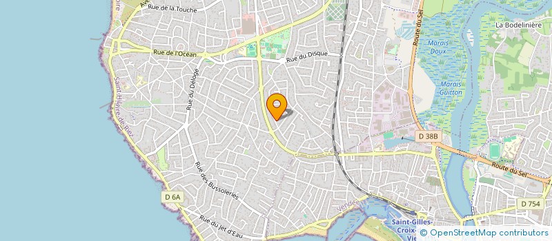 localisation de l'entreprise CHAT BRICOLE  SAINT-HILAIRE-DE-RIEZ