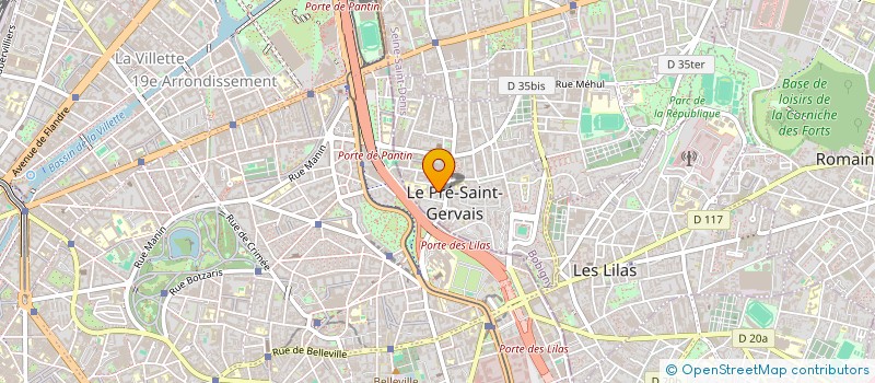 localisation de l'entreprise CHAT C'EST CHOUETTE à LE PRE-SAINT-GERVAIS