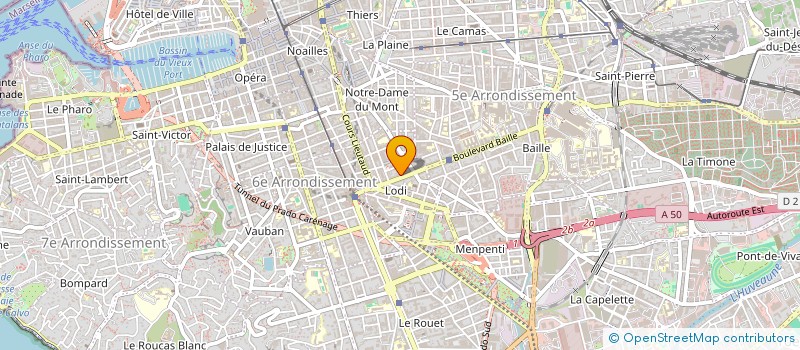 localisation de l'entreprise CHAT DE GOUTTIERE à MARSEILLE