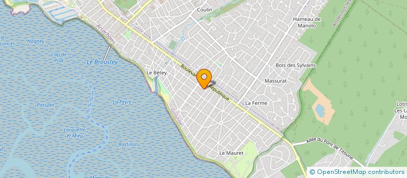 localisation de l'entreprise CHAT DOC DU BASSIN  ANDERNOS-LES-BAINS