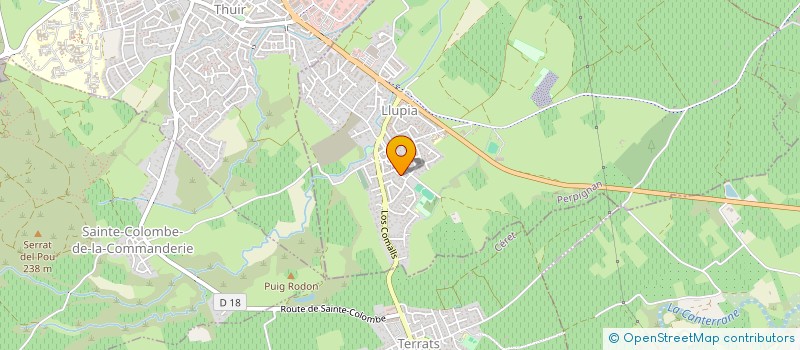 localisation de l'entreprise CHAT ET CIE  LLUPIA