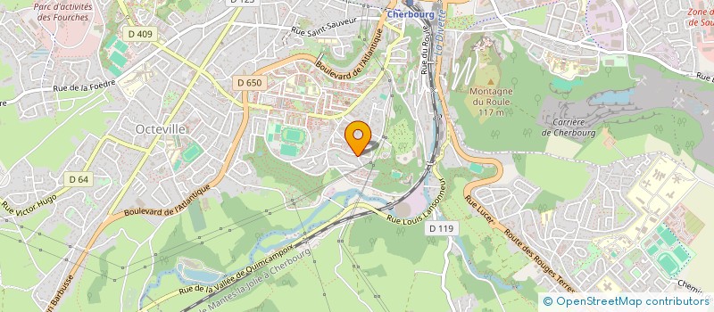 localisation de l'entreprise CHAT L'AMI  CHERBOURG-EN-COTENTIN