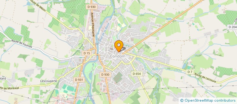 localisation de l'entreprise CHAT'LENGE  CONDOM