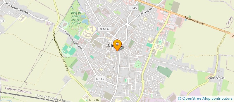 localisation de l'entreprise CHAT NET  CAUDRY