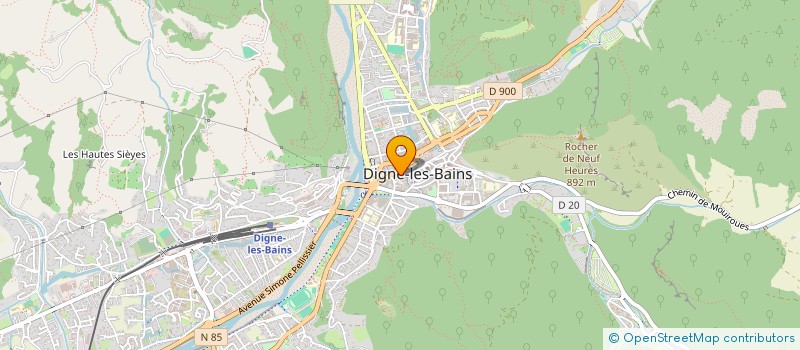 localisation de l'entreprise CHAT PEAU MELON ET BOTTES DE CUIR à DIGNE-LES-BAINS