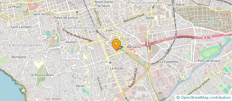 localisation de l'entreprise CHAT PERCHE  MARSEILLE