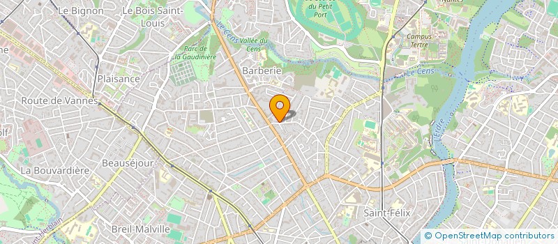 localisation de l'entreprise CHAT PERCHE  NANTES