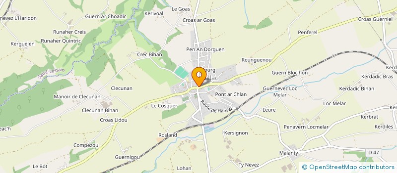 localisation de l'entreprise CHAT'PRISTI  IRVILLAC