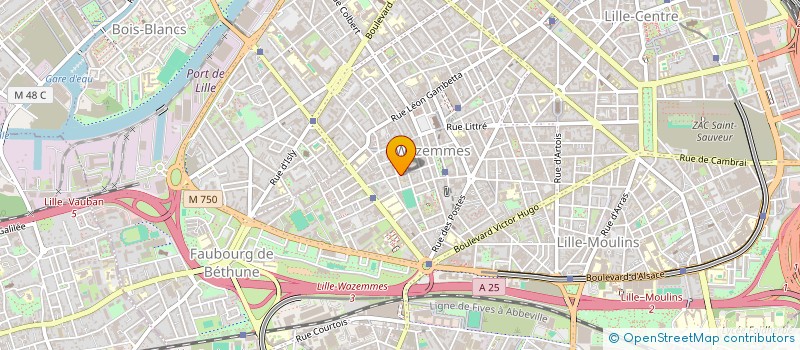 localisation de l'entreprise CHAT ROUGE à LILLE