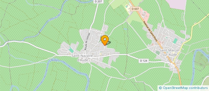localisation de l'entreprise CHAT'S VADROUILLES à SAINT-NAZAIRE-D'AUDE