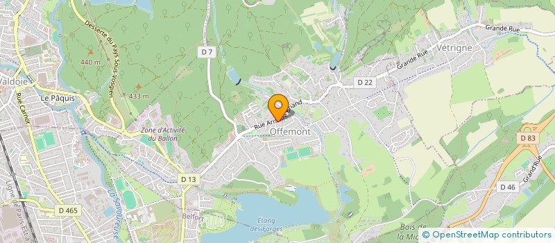 localisation de l'entreprise CHAT VA CHAT VIENT  OFFEMONT