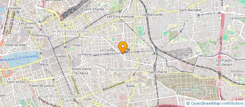 localisation de l'entreprise CHAT-VE  MARSEILLE