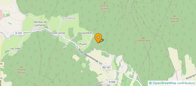 localisation de l'entreprise CHATA  CONDILLAC