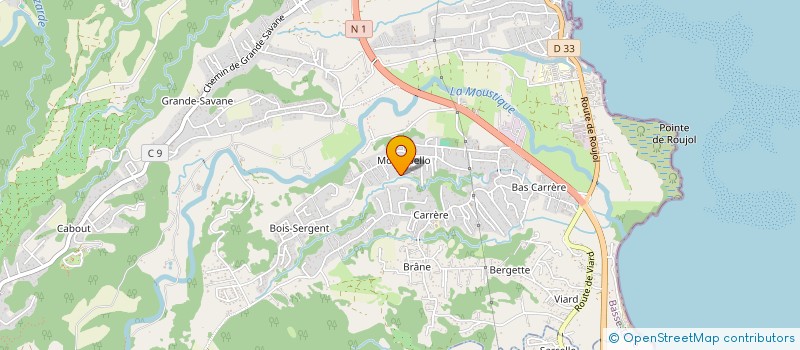 localisation de l'entreprise CHATAIGNE HEBERGEMENT à PETIT-BOURG