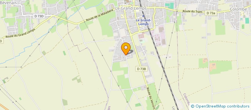 localisation de l'entreprise CHATAIN ET COMPAGNIE  LE GRAND-LEMPS