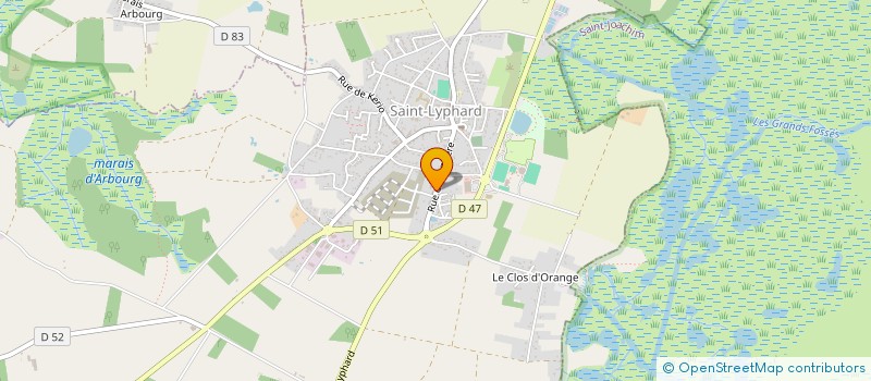 localisation de l'entreprise CHATAL-INVEST à HERBIGNAC