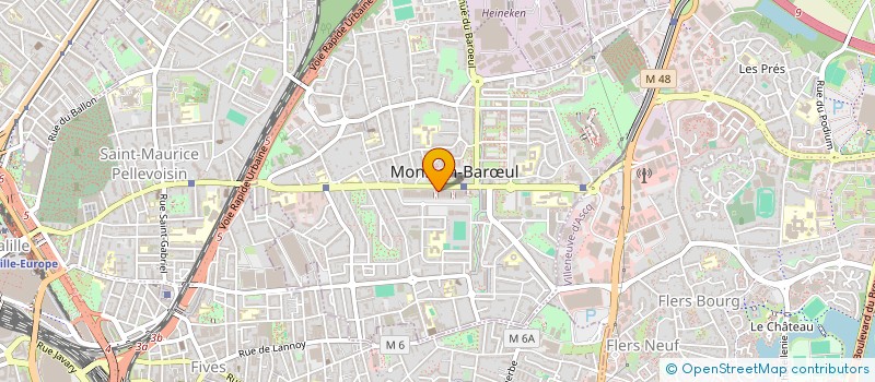 localisation de l'entreprise CHATAMEUROP  MONS-EN-BARUL