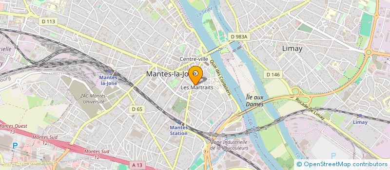 localisation de l'entreprise CHATEAU  MANTES-LA-JOLIE