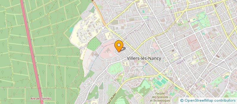 localisation de l'entreprise CHATEAU  VILLERS-LES-NANCY