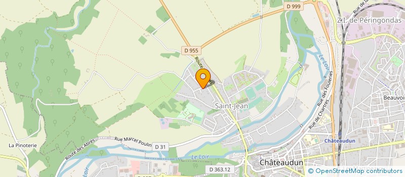 localisation de l'entreprise CHATEAU à CHATEAUDUN