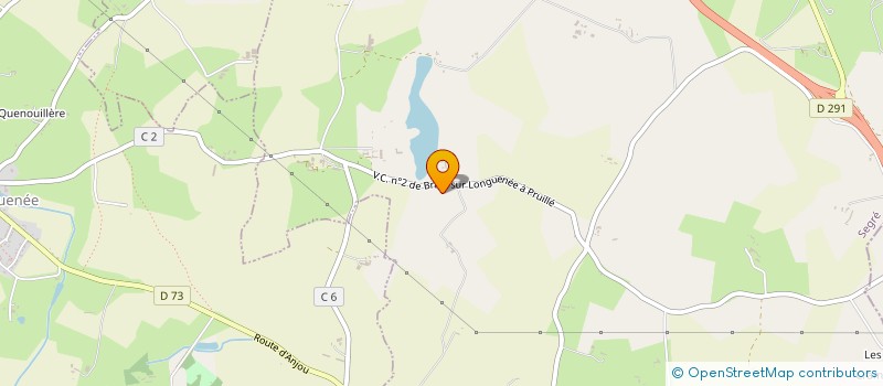 localisation de l'entreprise CHATEAU ALLURE DU LAC  GREZ-NEUVILLE