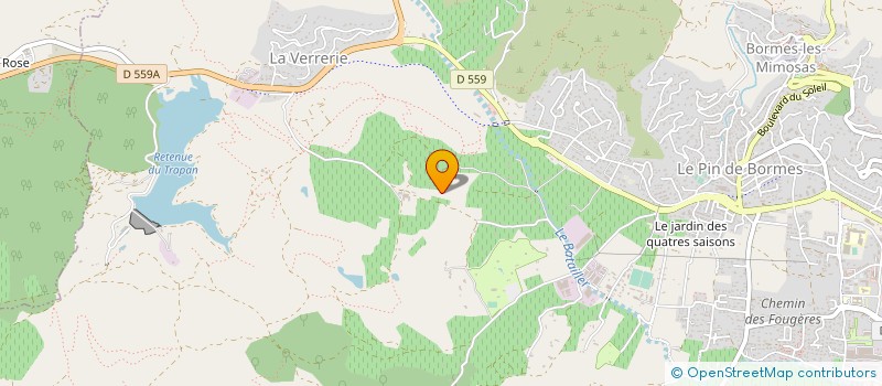 localisation de l'entreprise CHATEAU ANGUEIROUN à BORMES-LES-MIMOSAS