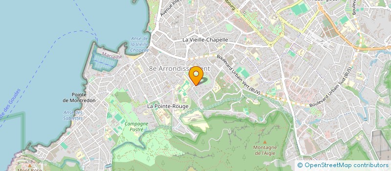 localisation de l'entreprise CHATEAU BEAUPIN à MARSEILLE