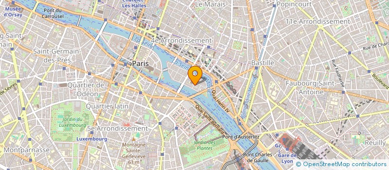 localisation de l'entreprise CHATEAU BIBOU  PARIS