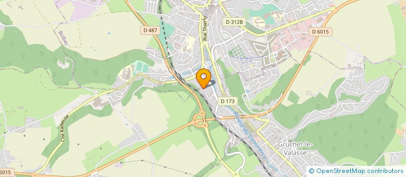 localisation de l'entreprise CHATEAU BLANC  BOLBEC