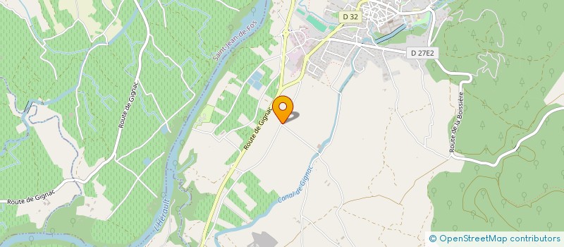 localisation de l'entreprise CHATEAU CAPION  ANIANE