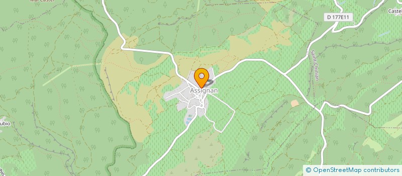 localisation de l'entreprise CHATEAU CASTIGNO à ASSIGNAN