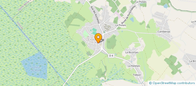 localisation de l'entreprise CHATEAU-CHEVAL  CROSSAC