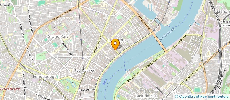 localisation de l'entreprise CHATEAU CUGNAC  BORDEAUX