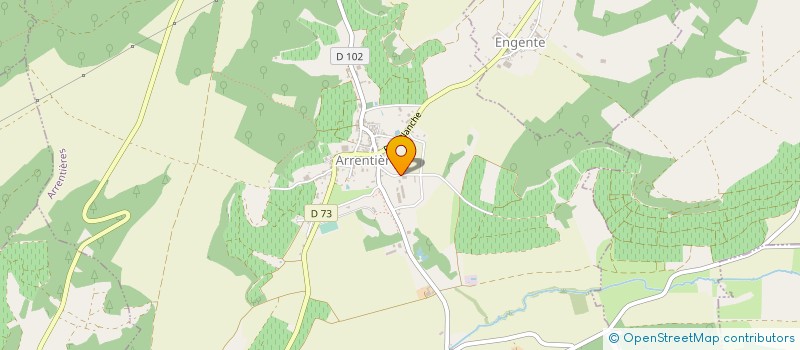 localisation de l'entreprise CHATEAU D' AILLEVILLE  ARRENTIERES