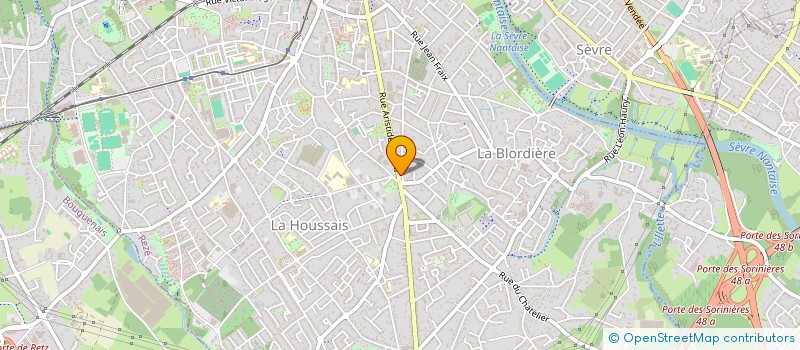 localisation de l'entreprise CHATEAU D'EAU  REZE