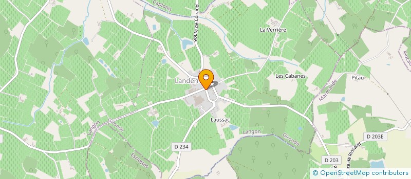 localisation de l'entreprise CHATEAU D'EAU DES VIGNERONS  SAINT-QUENTIN-DE-CAPLONG