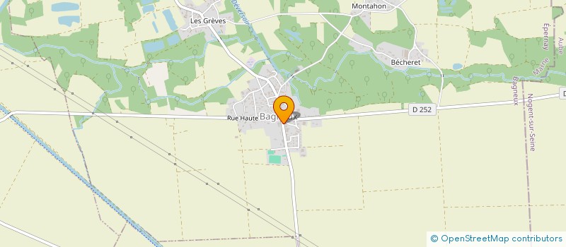 localisation de l'entreprise CHATEAU DE BAGNEUX ACTIVITES  BAGNEUX