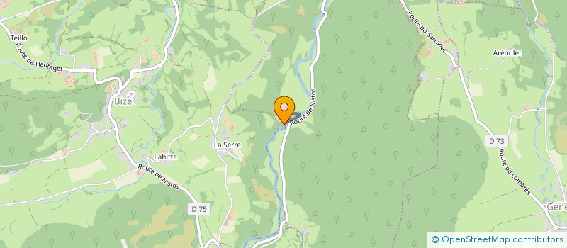 localisation de l'entreprise CHATEAU DE BONREPAIRE  MONTEGUT