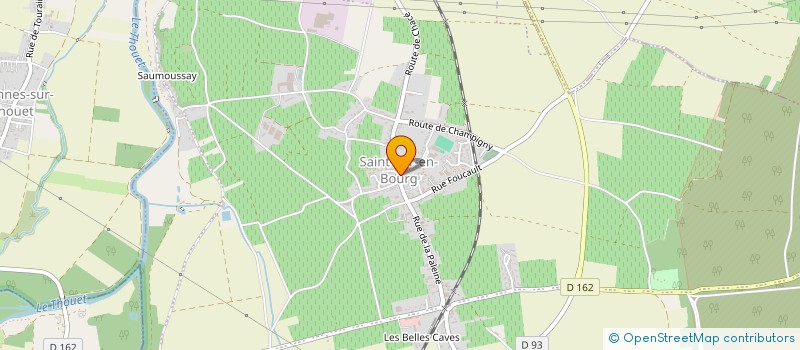 localisation de l'entreprise CHATEAU DE BREZE à BELLEVIGNE-LES-CHATEAUX
