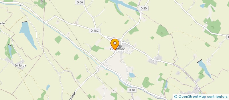 localisation de l'entreprise CHATEAU DE CAMBIAC  CAMBIAC