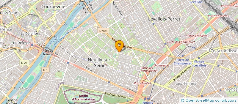 localisation de l'entreprise CHATEAU DE COMBERTAULT à NEUILLY-SUR-SEINE