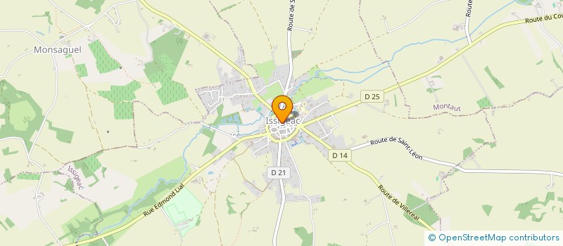 localisation de l'entreprise CHATEAU DE FAUX  FAUX-EN-PERIGORD