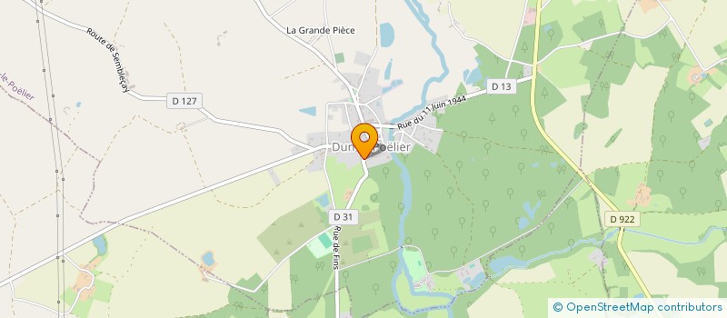 localisation de l'entreprise CHATEAU DE FINS à DUN-LE-POELIER
