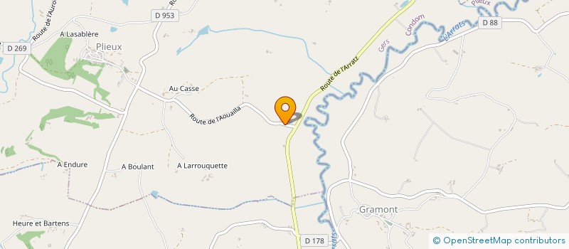 localisation de l'entreprise CHATEAU DE FLAMARENS  FLAMARENS