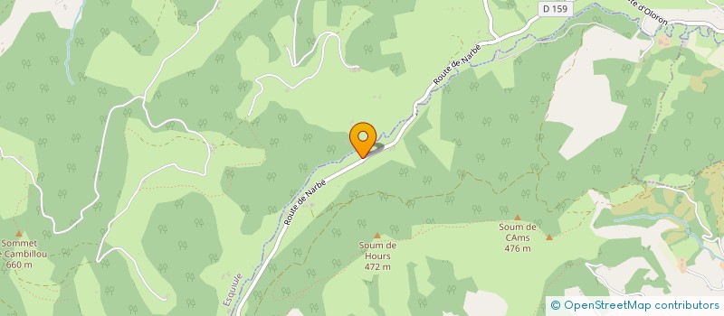 localisation de l'entreprise CHATEAU DE HEAAS  ANCE FEAS