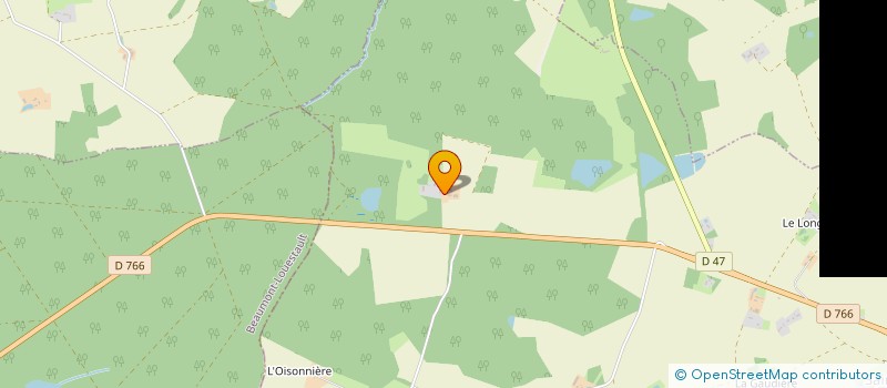 localisation de l'entreprise CHATEAU DE LA BROSSE  SAINT-LAURENT-EN-GATINES