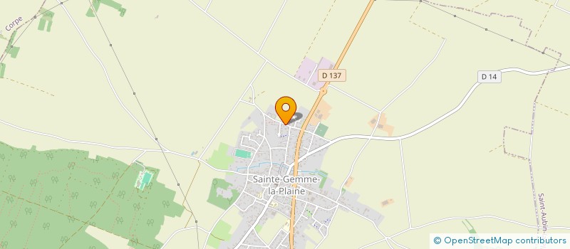 localisation de l'entreprise CHATEAU DE LA CHEVALLERIE  SAINTE-GEMME-LA-PLAINE