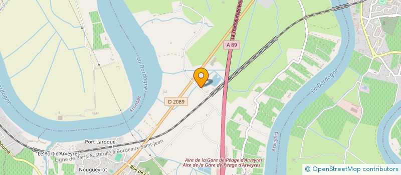 localisation de l'entreprise CHATEAU DE LA COMMANDERIE  LALANDE-DE-POMEROL