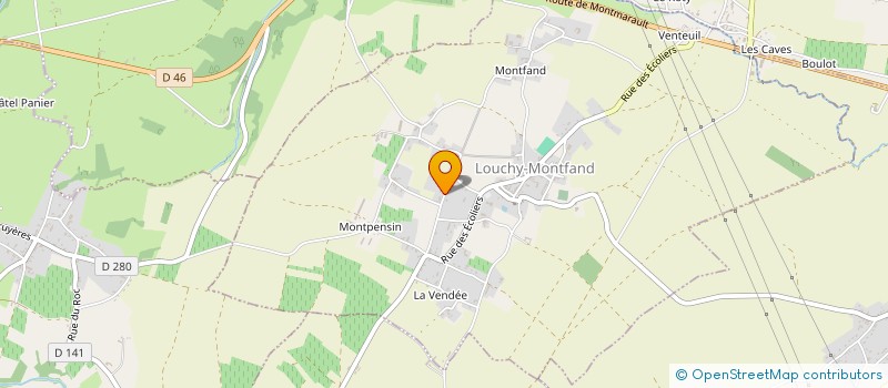 localisation de l'entreprise CHATEAU DE LA CROIX ANTIQUITES à LOUCHY-MONTFAND
