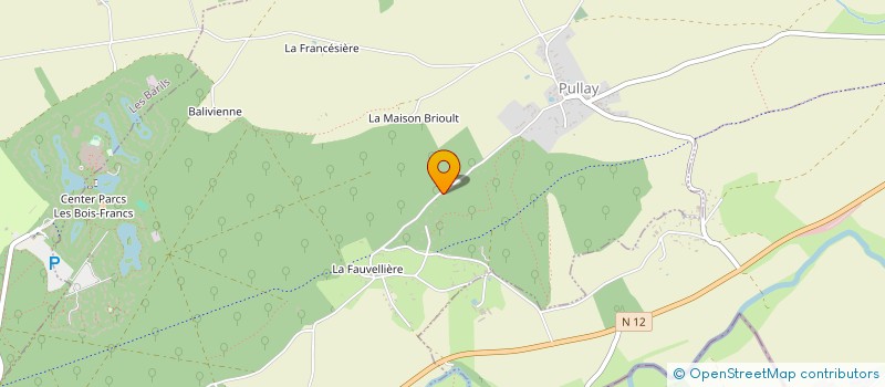 localisation de l'entreprise CHATEAU DE LA PUISAYE  VERNEUIL D'AVRE ET D'ITON